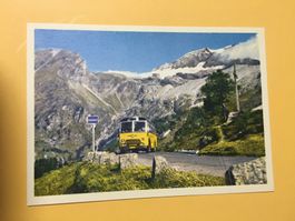 Postauto Passhöhe Simplon Wallis