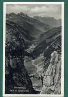 Klausenroute, Blick ins Schächental, ungelaufen, ca. 1928