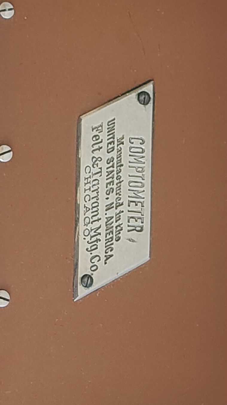Taschenrechner: Antike Comptometer Felt&Tarrant um 1900 (L13) – Gebraucht aus Neuenhof von SchnaeppliAllerlei 4
