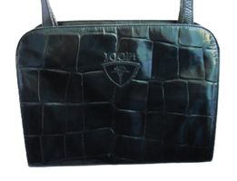 schwarz Leder JOOP Handtasche Umhängetasche s.Masse