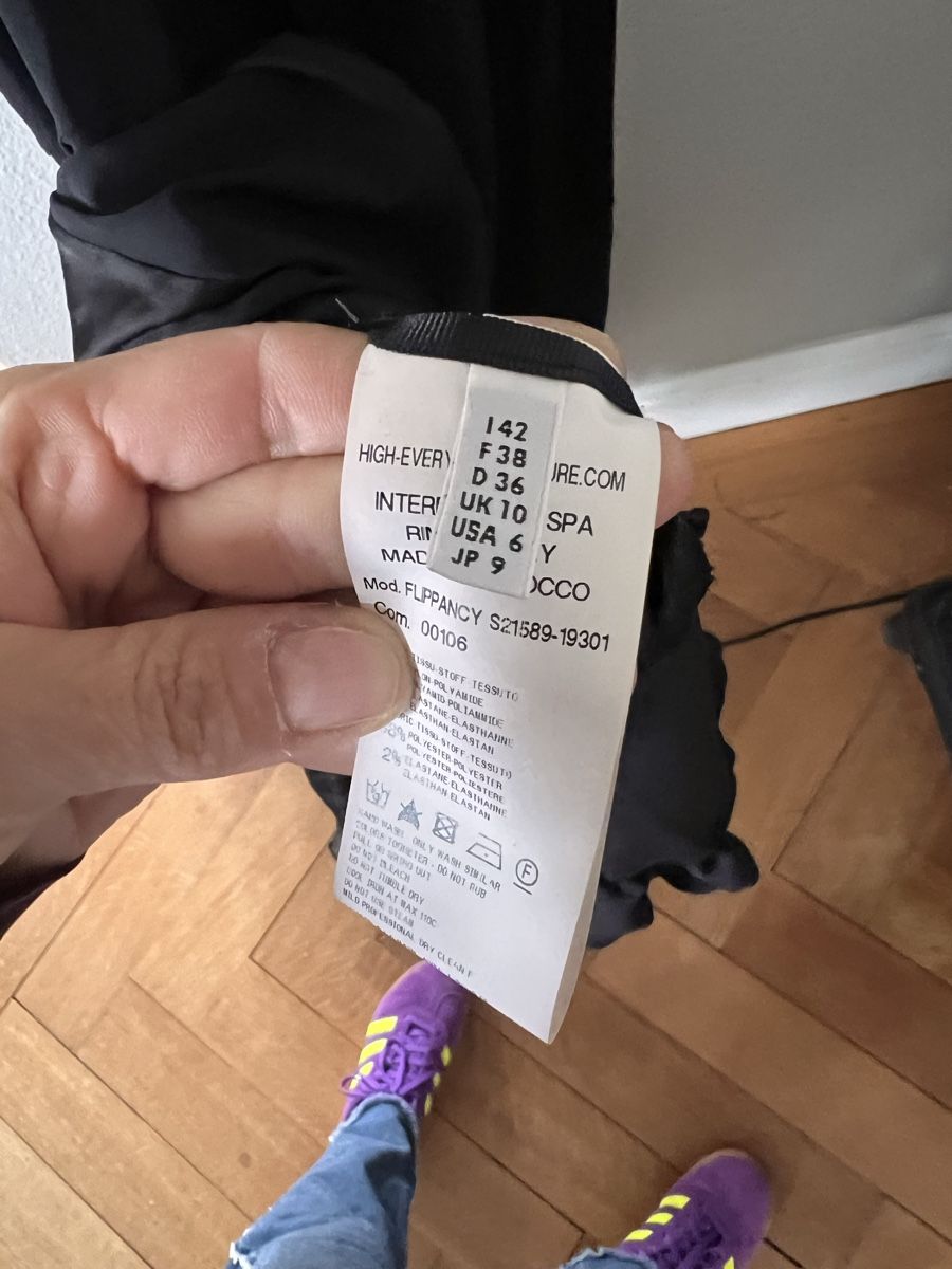 High Vestiti: Kleid HIGH, Gr. 36, schwarz – Usato da Solothurn venduto da Brini06 4