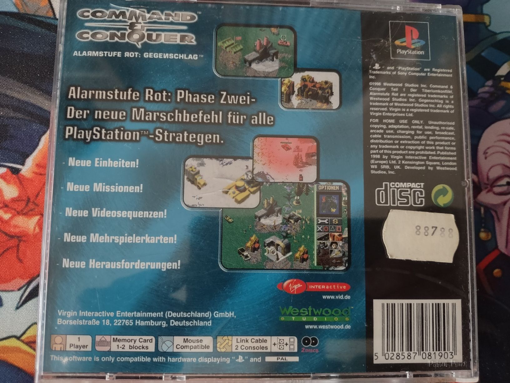 Sony Jeux: Command & Conquer PS1 - (DE) – D'occasion à Fribourg par PastGame 1