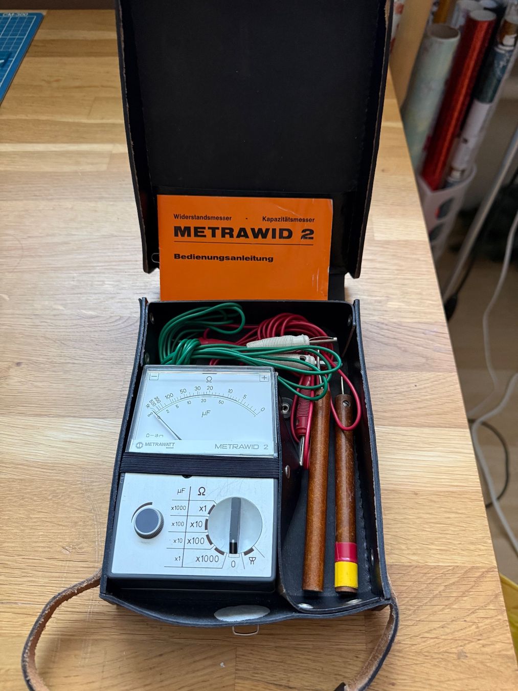 Misurare: Metrawatt METRAWID 2 Widerstandsmesser – Usato da Stäfa venduto da Luraleo