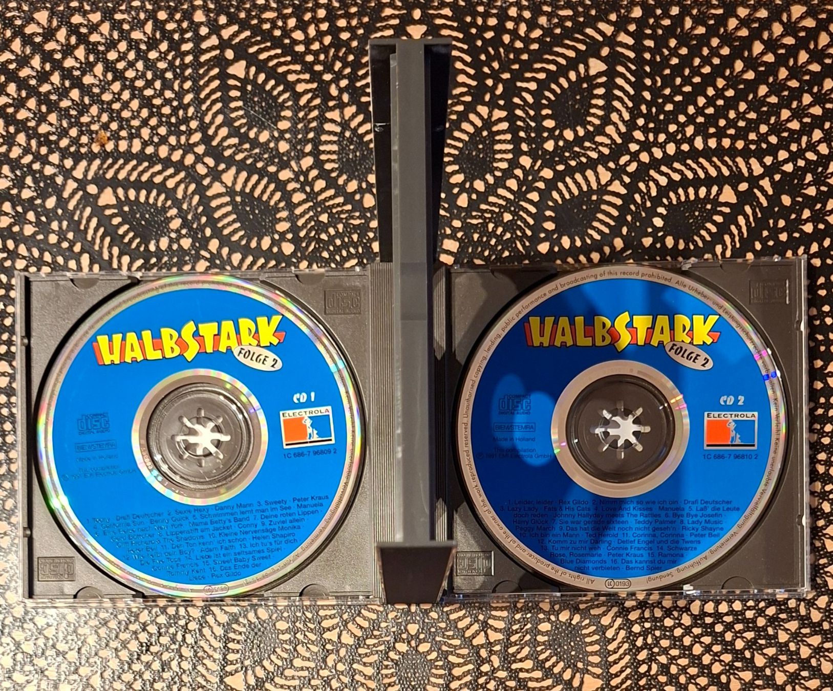 CDs: Halbstark Folge 2, 2CD Set, Rock'n'Roll Compilation 1991 – Gebraucht aus Amriswil von Celini3 2