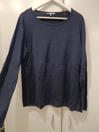 Dunkelblauer Cecil Pullover langarm Gr. XL