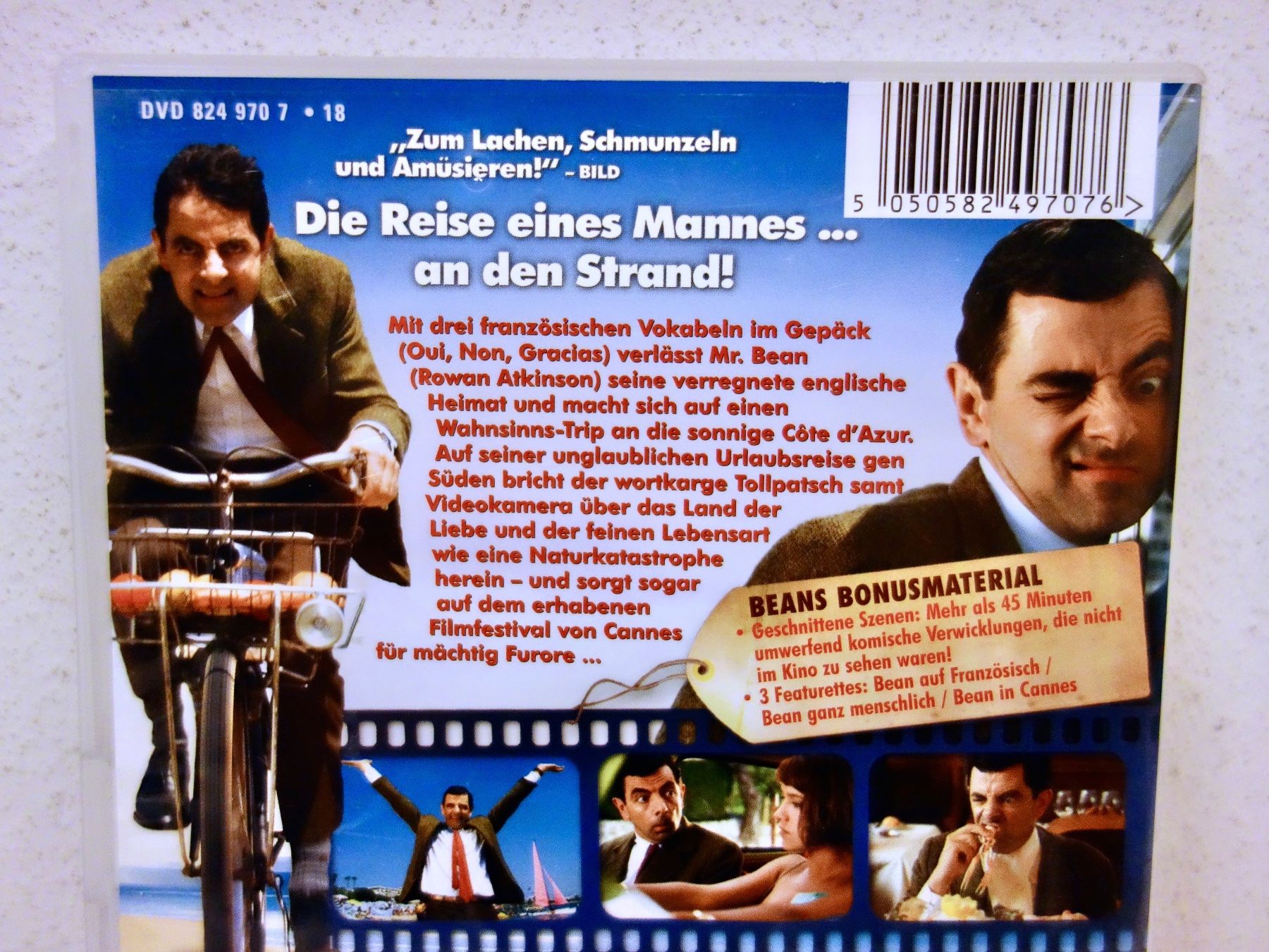 Tutti i DVDs: DVD MR. BEAN MACHT FERIEN - ROWAN ATKINSON – Usato da Kerzers venduto da wisaundso 2