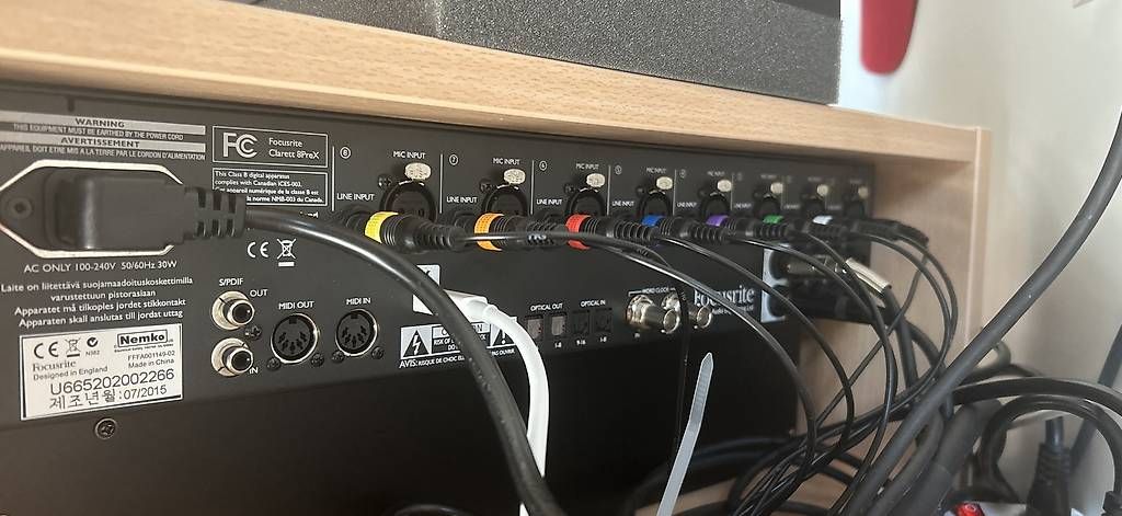 Focusrite Studioequipment: FOCUSRITE Clarett 8Pre X – Gebraucht aus Bellinzona von Yoichi 1