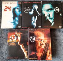 24 komplette Staffeln 1-5 DVD Twenty Four Kiefer Sutherland