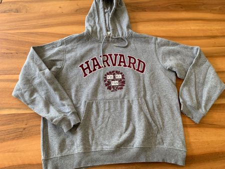HARVARD Universität Veritas grauer Hoodie Grösse M