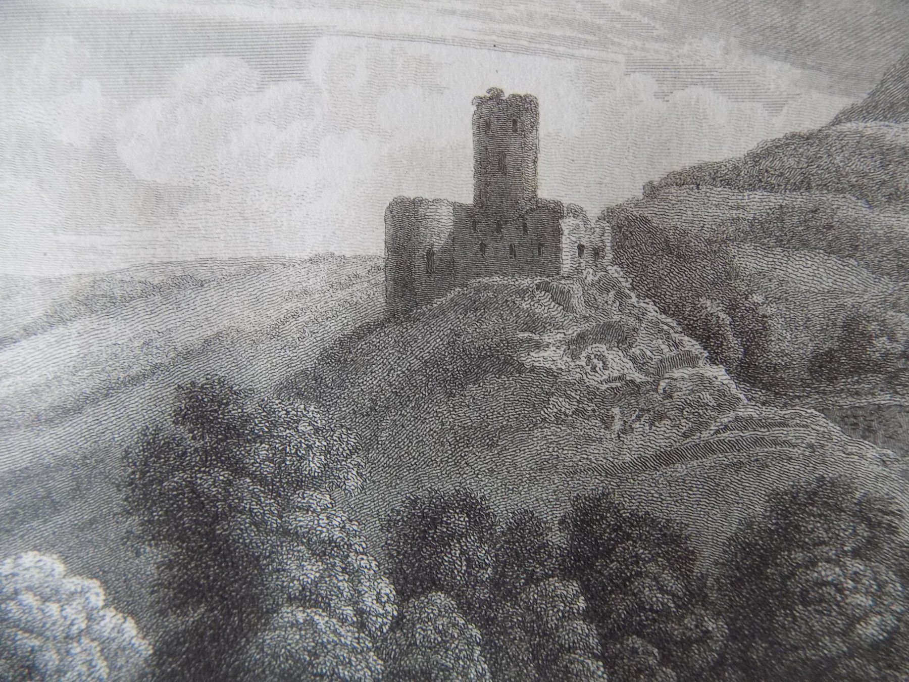 Stiche: Martigny old castel Valais – Gebraucht aus Risch von Antikfee 3