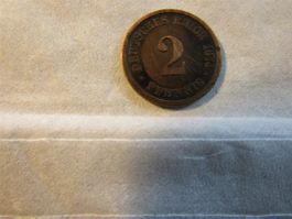 2 Pfennig 1874 Deutsches Reich                       (Nr.11)