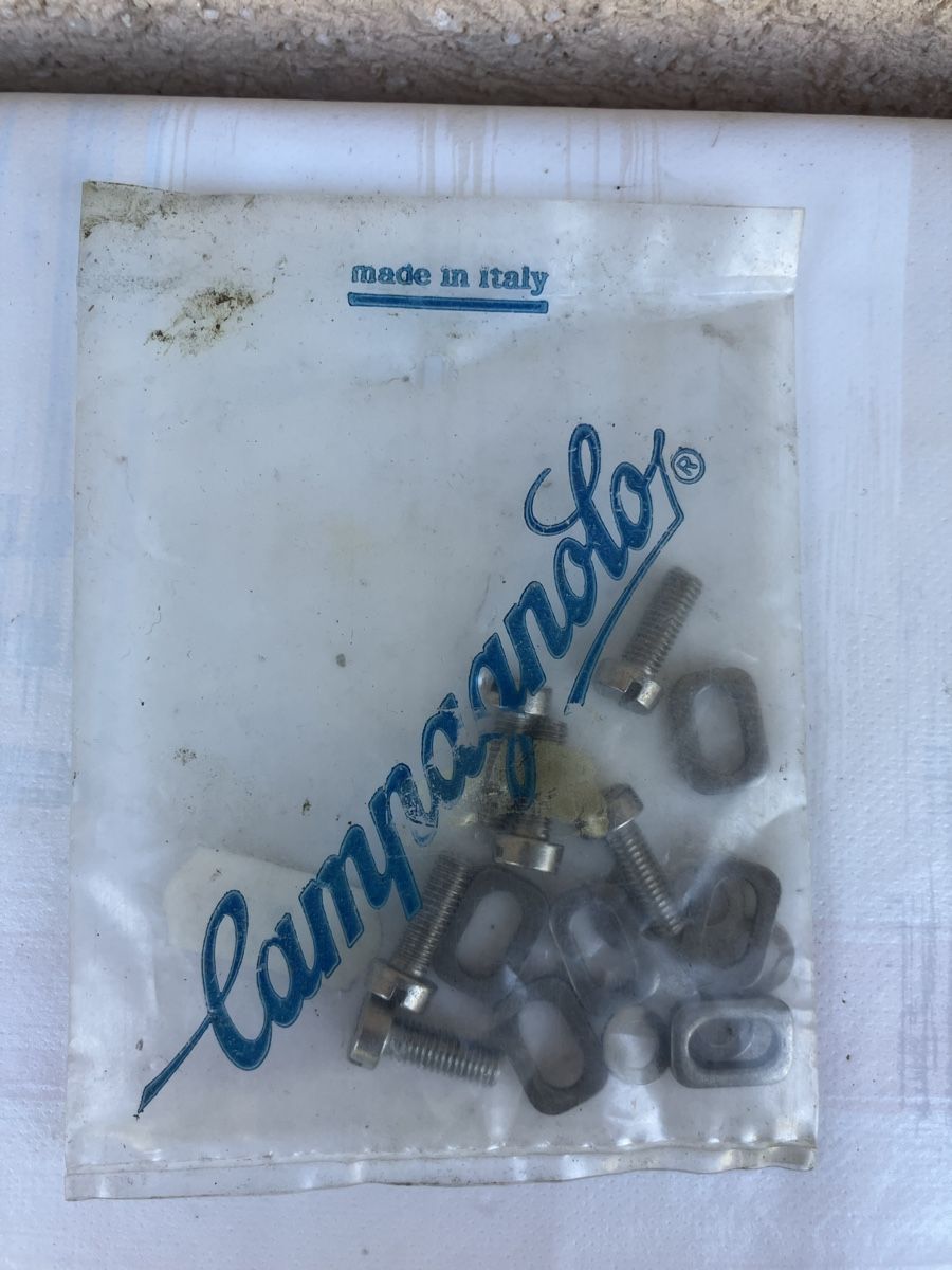 Campagnolo Pezzi di ricambio: Campagnolo SGR Schraubenset Cleats – Usato da Trimbach venduto da cendira