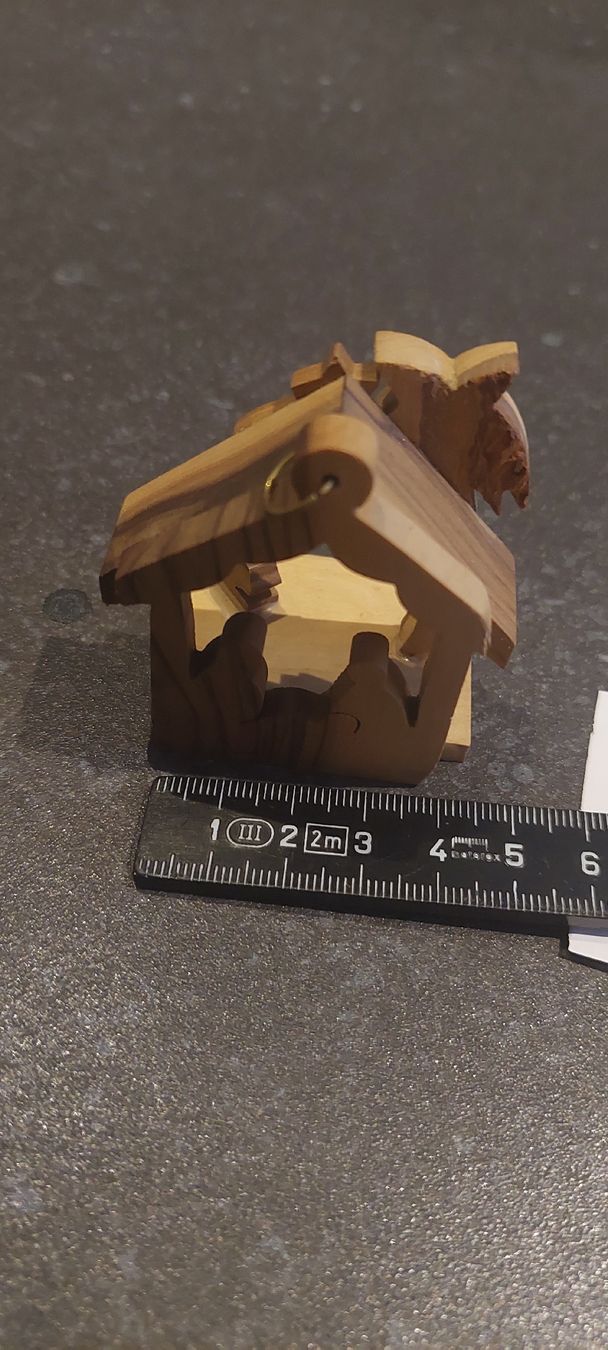 Puppenhäuser & -möbel: Puppenstuben Weihnachtskrippe Deko aus Holz – Neu (gemäss Beschreibung) aus Muri AG von nindo1 4