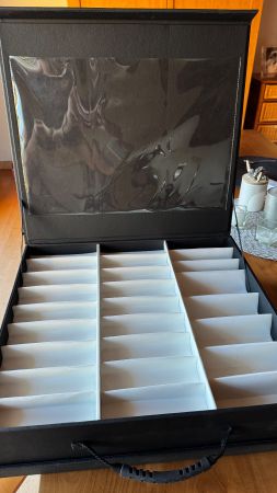 Double valise à lunettes