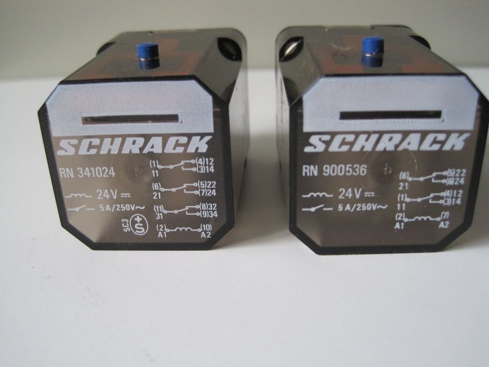 2 Relais von SCHRACK (Neu (gemäss Beschreibung)) in Dietwil für CHF 3 ...