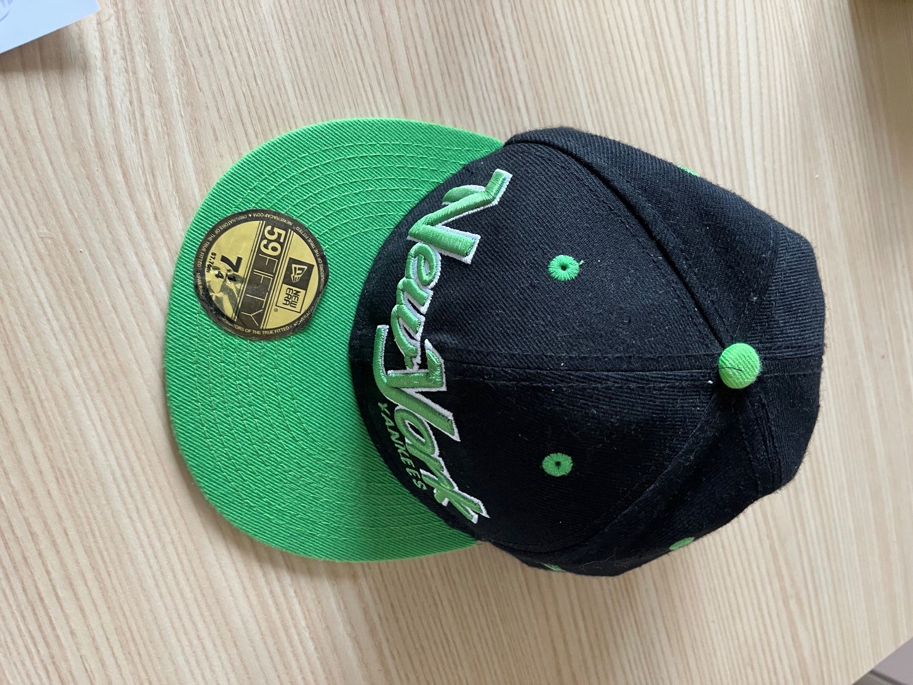 Copricapi, berretti & cappellini: Casquette NY verte Doryan – Usato da Veyrier venduto da kimedovapa 1