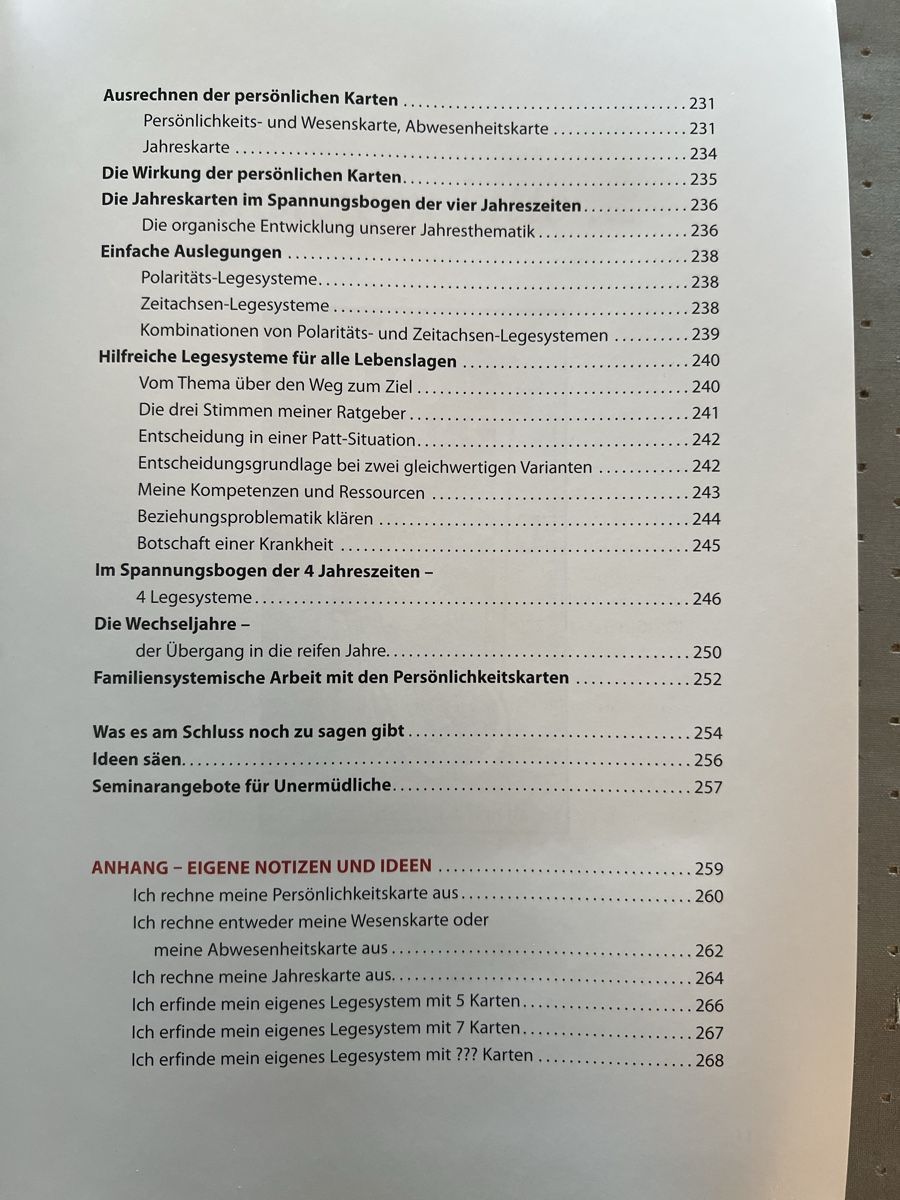 Libri: TAROT PRAXISBUCH & Karten – Usato da Winterthur venduto da ruebliangel 8