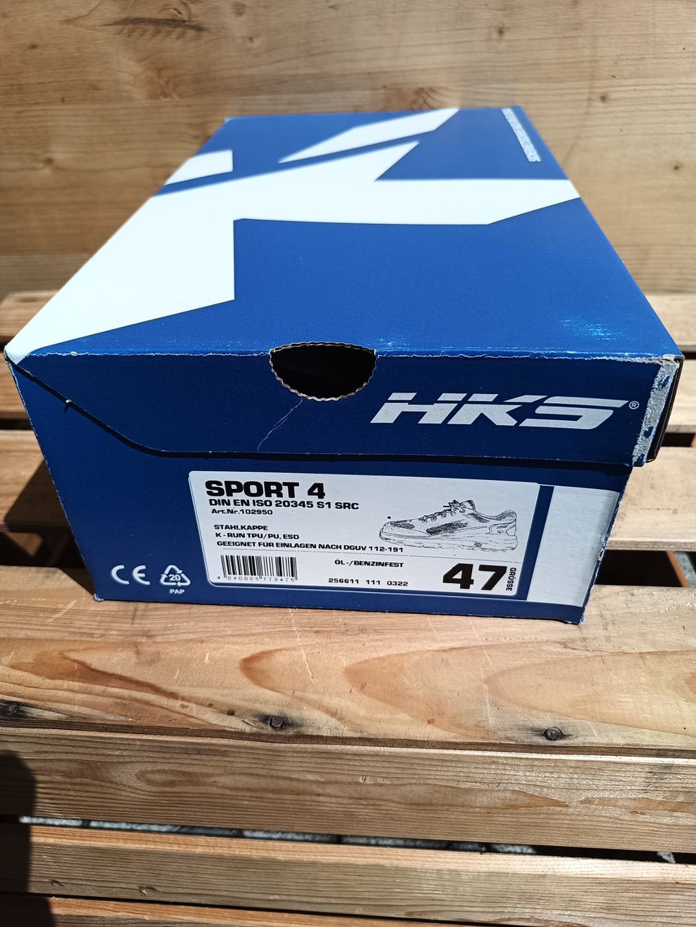 Scarpe da uomo: HKS Sicherheitsdchuhe S1 SRC 47 – Nuovo e nell'imballaggio originale da Oberegg venduto da A-Z.Handel.Loehrer 6