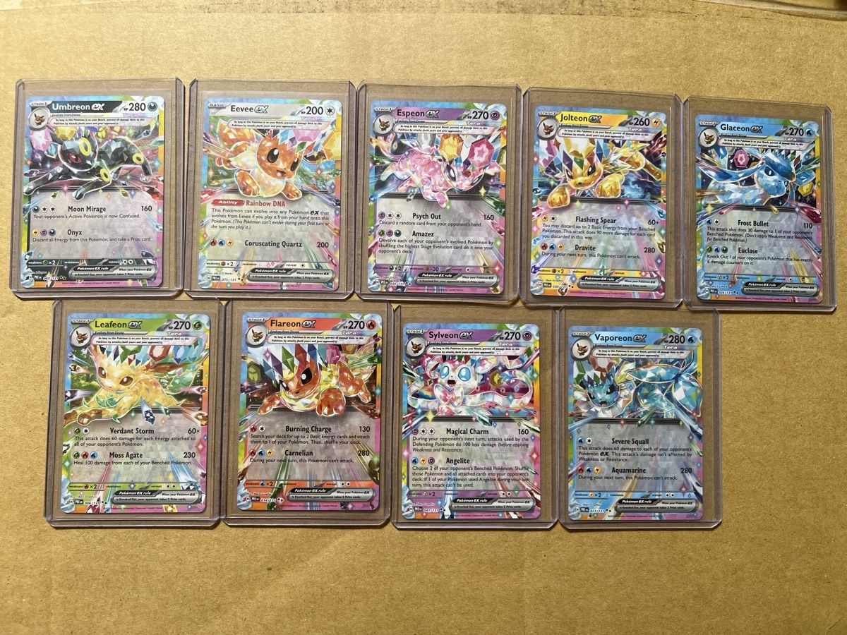 Pokémon Sammelbilder & Trading cards: Pokemon Rainbow Karten Prismatic Evolution Englisch – Neu (gemäss Beschreibung) aus Goldau von ecko08