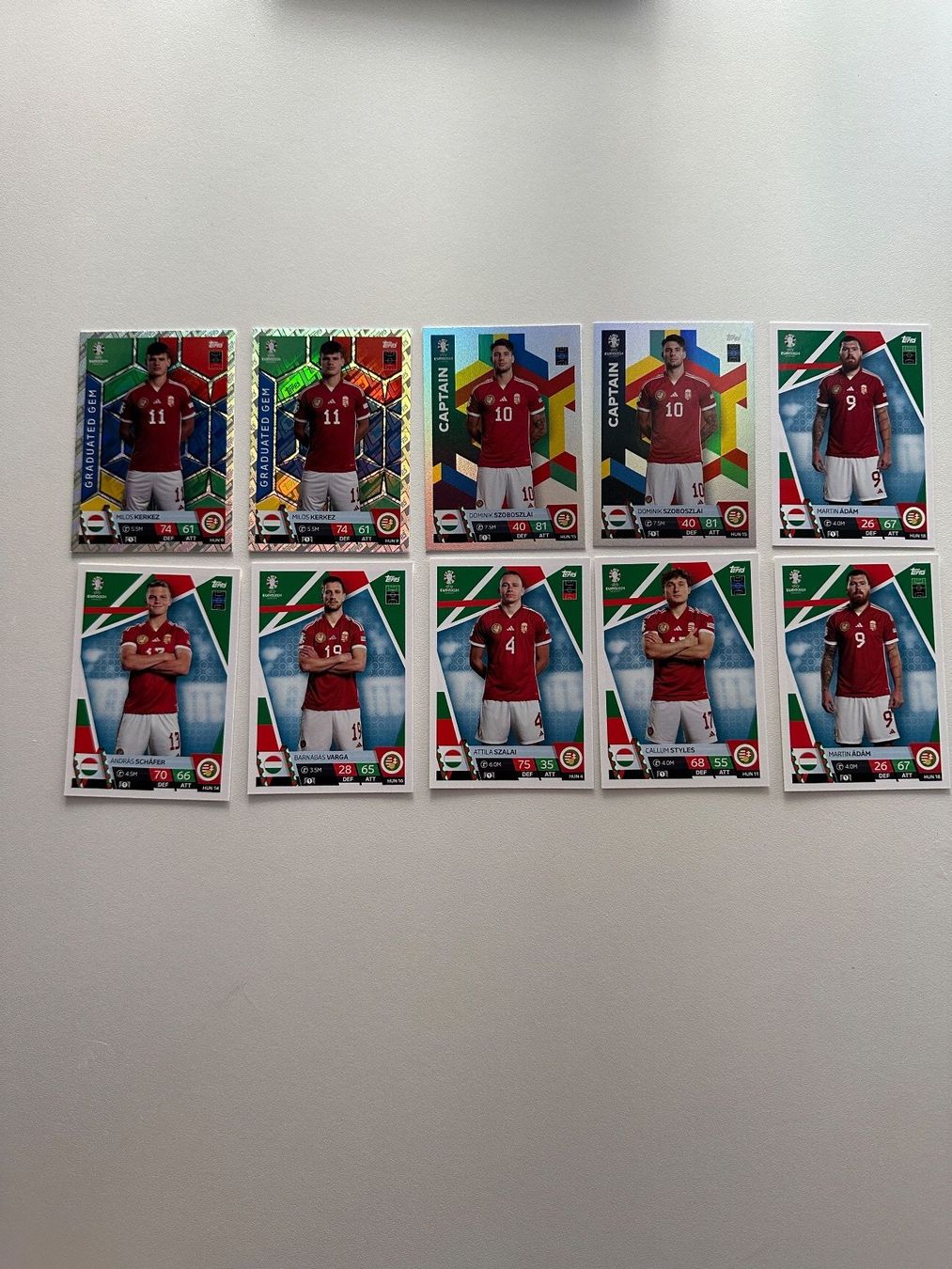 Topps Carte collezionabili: Topps EM Karten Ungarn – Nuovo (secondo la descrizione) da Binningen venduto da joe_6bf6