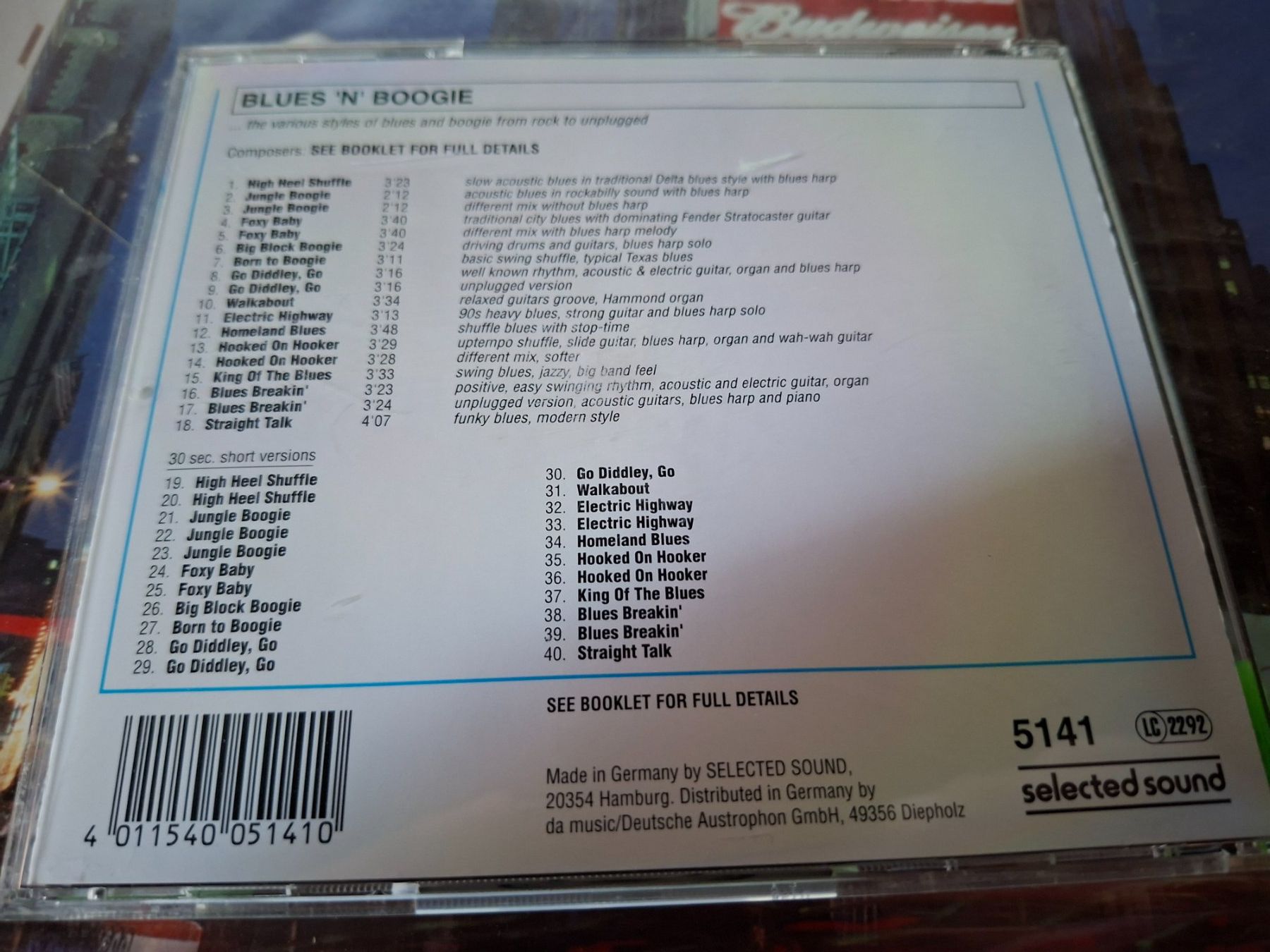 CDs: CD Blues & Boogie Rare Library CD – D'occasion à Burg AG par ..machine_rec.. 1