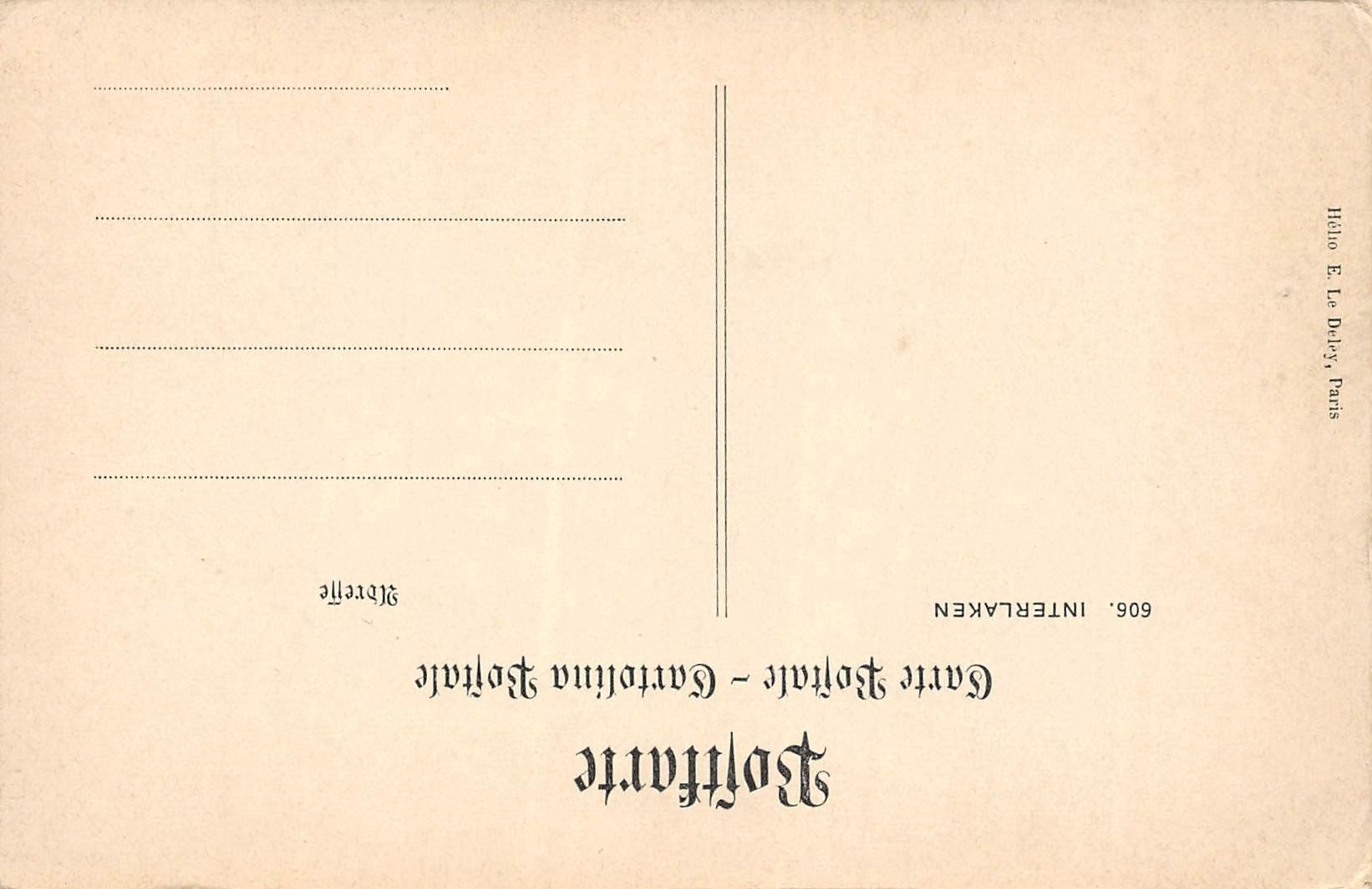 Ansichtskarten: 2x Interlaken – Gebraucht aus Ottikon b.Kemptth. von Neptun1974 3