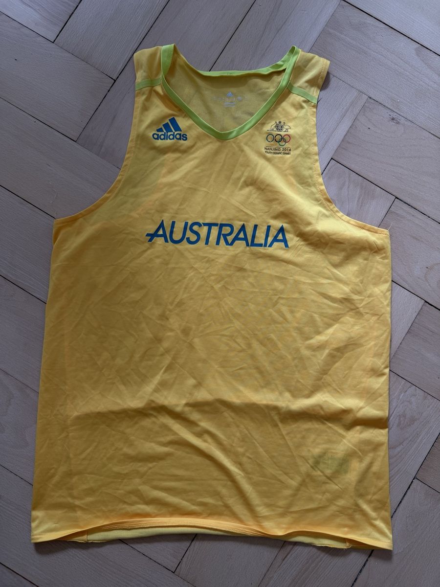 Adidas T-shirt: Team Australia Singlet (M) – Usato da Bern venduto da Laufsport3000