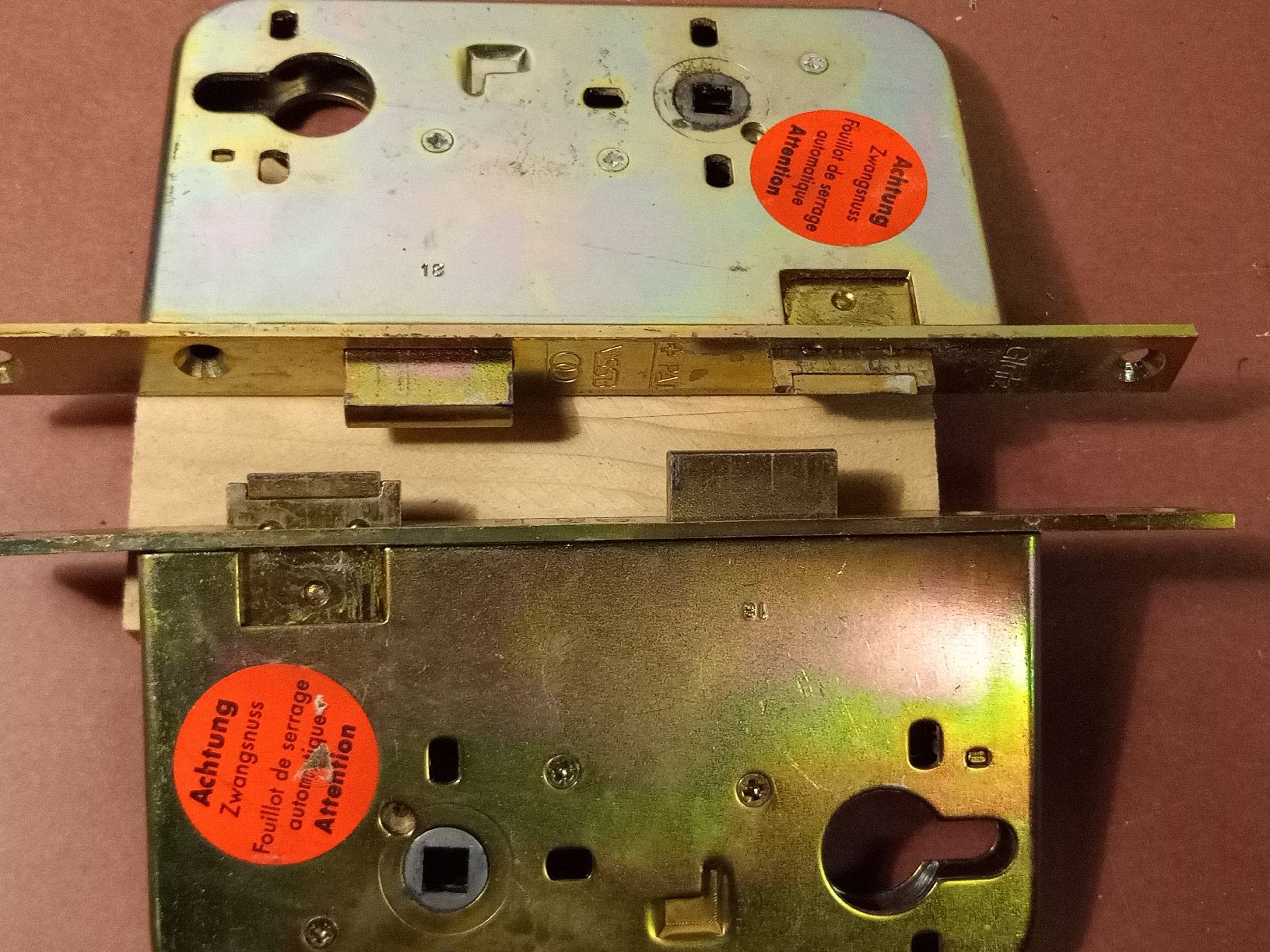 Schlösser: 6 Stück Zylinder Einsteck-Türschlösser. – Gebraucht aus basel von markusb07 8