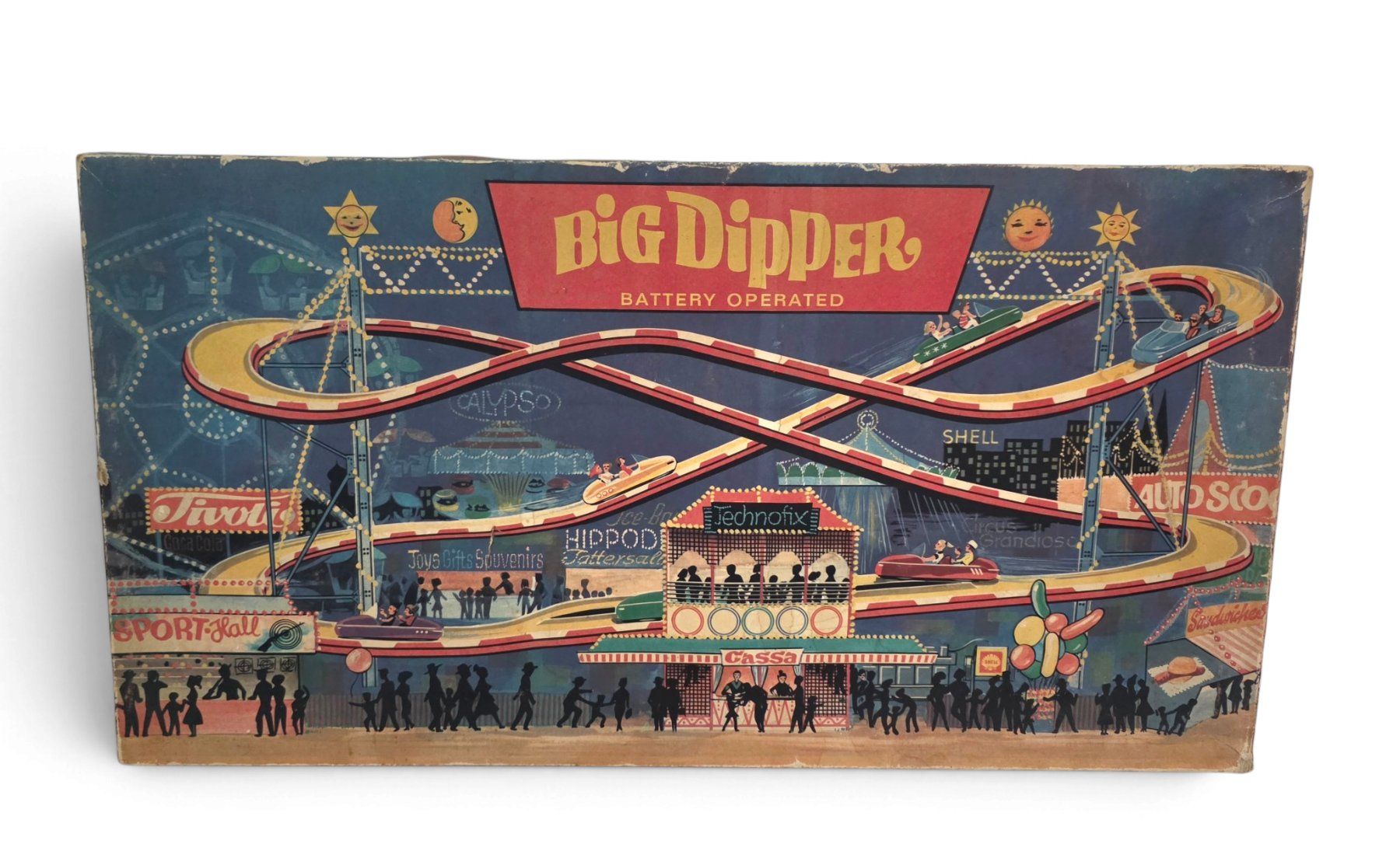 Technofix Giocattoli: Technofix Nr.316 BIG DIPPER Achterbahn OVP – Usato da Flawil venduto da JaguarXJSHE 6