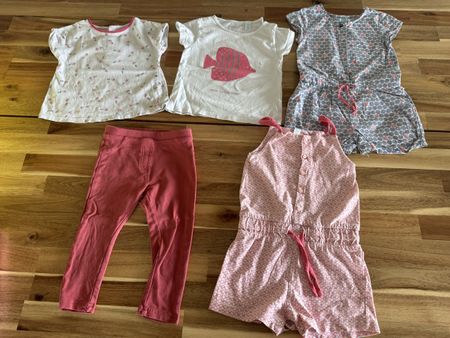 Lot vêtements fille 23/24 mois Obaïbi 86cm