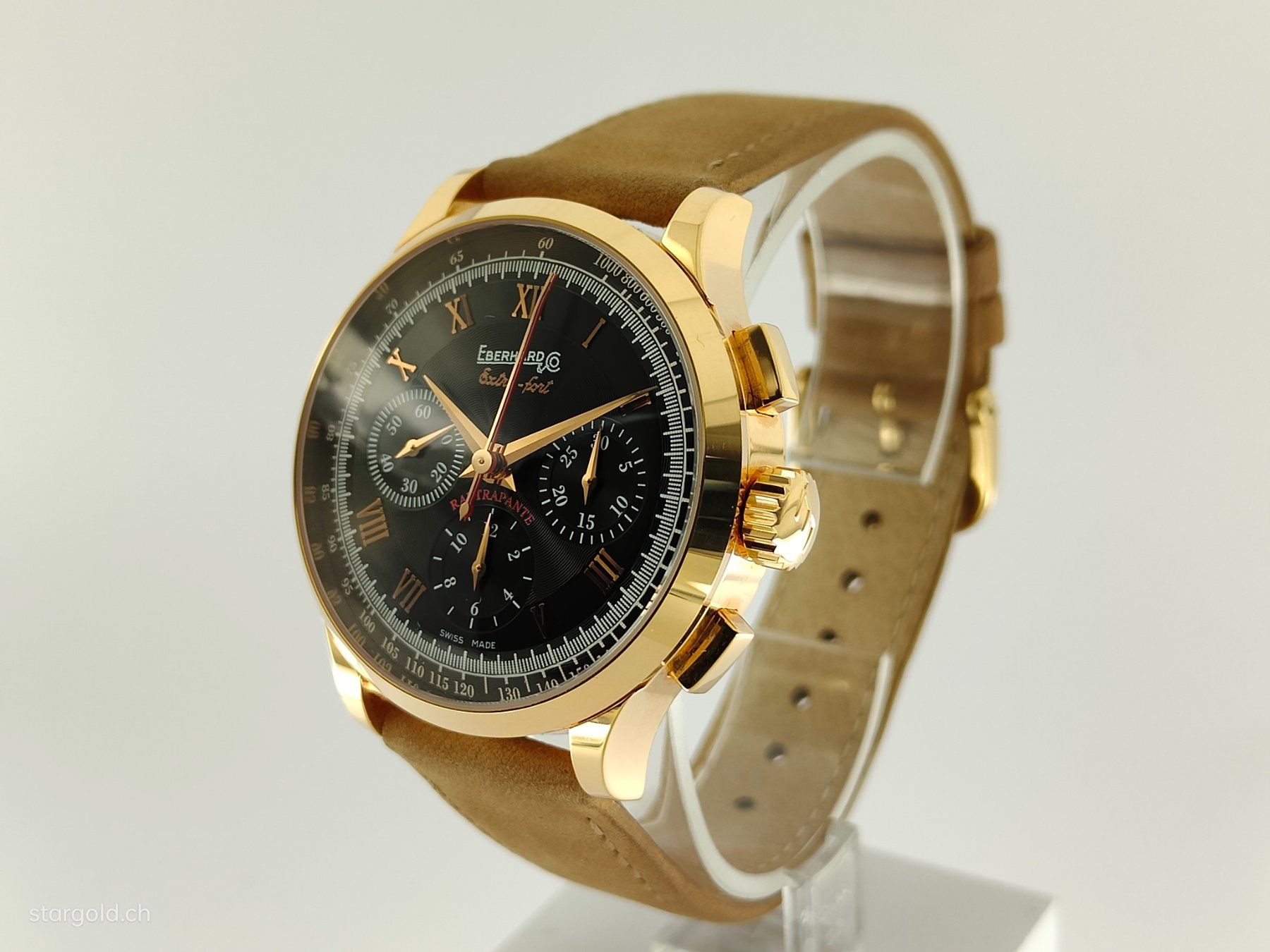 Eberhard & Co. Uhren: Eberhard & Co. Extra-Fort Rattrapante – Gebraucht aus Zürich von Stargold-Uhren 1