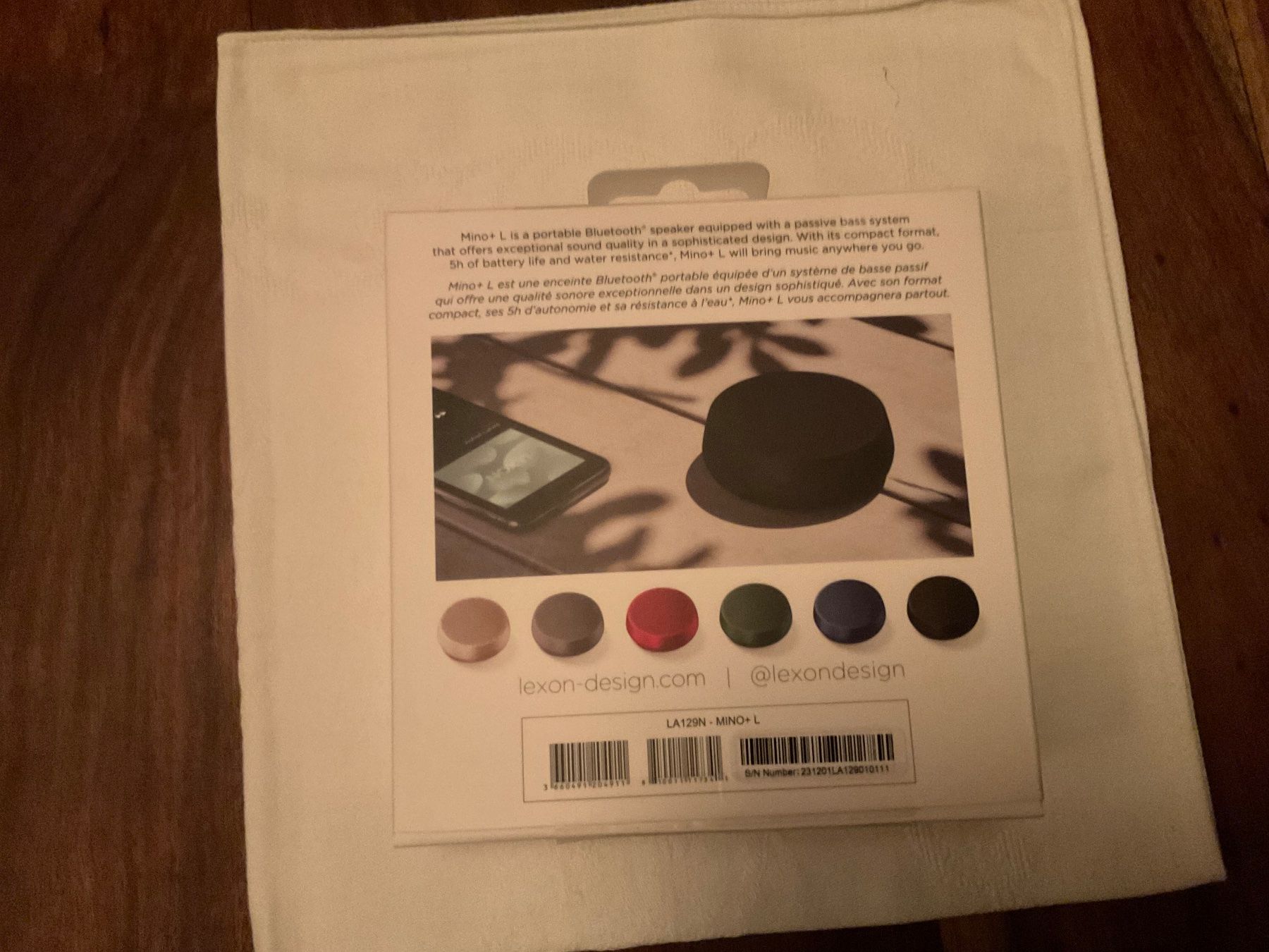 Lexon Casse acustiche: Lexon Mino +L – Nuovo e nell'imballaggio originale da Breganzona venduto da Madame65 2