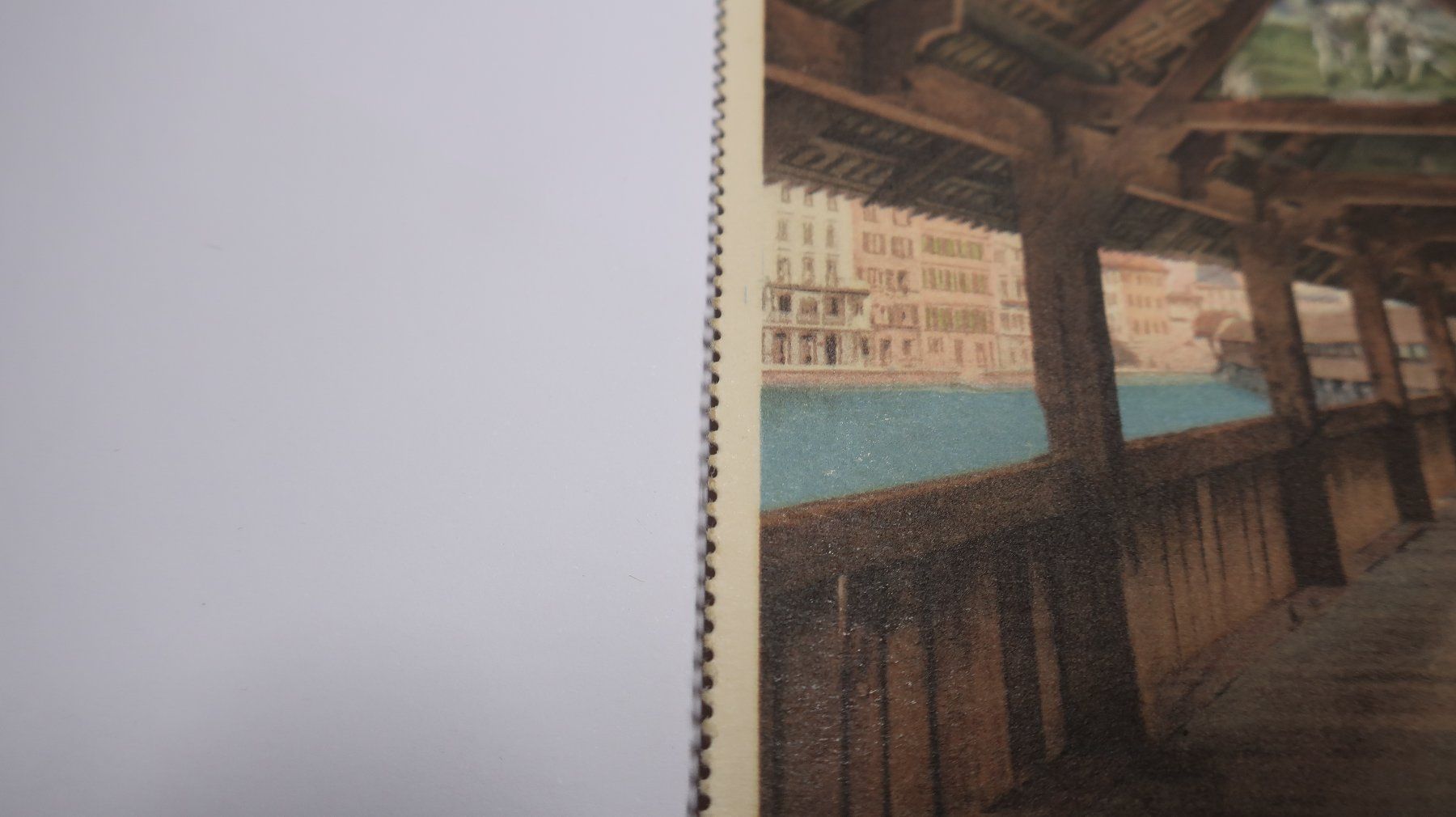 Ansichtskarten: Luzern Kapellbrücke – Gebraucht aus Cormoret von Pascalll2001 2