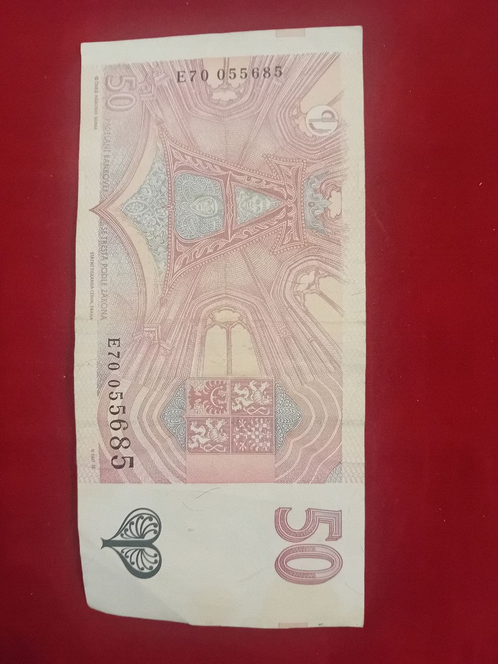 Banconote: 50 Tschechische Kronen Banknote – Usato da Muralto venduto da Alex1912 1