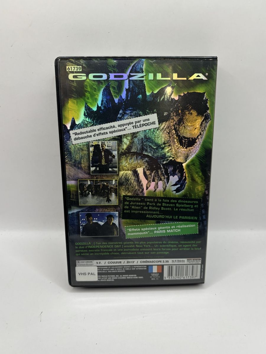 Tutti i VHS: VHS Godzilla (1998) VF/Français – Usato da Genève venduto da sho_67qj 2