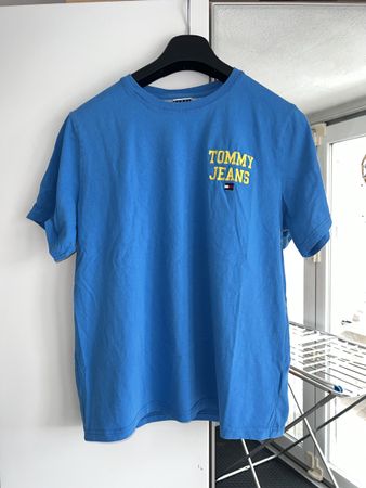 Tommy Jeans Hilfiger T-Shirt Gr. XL blau 