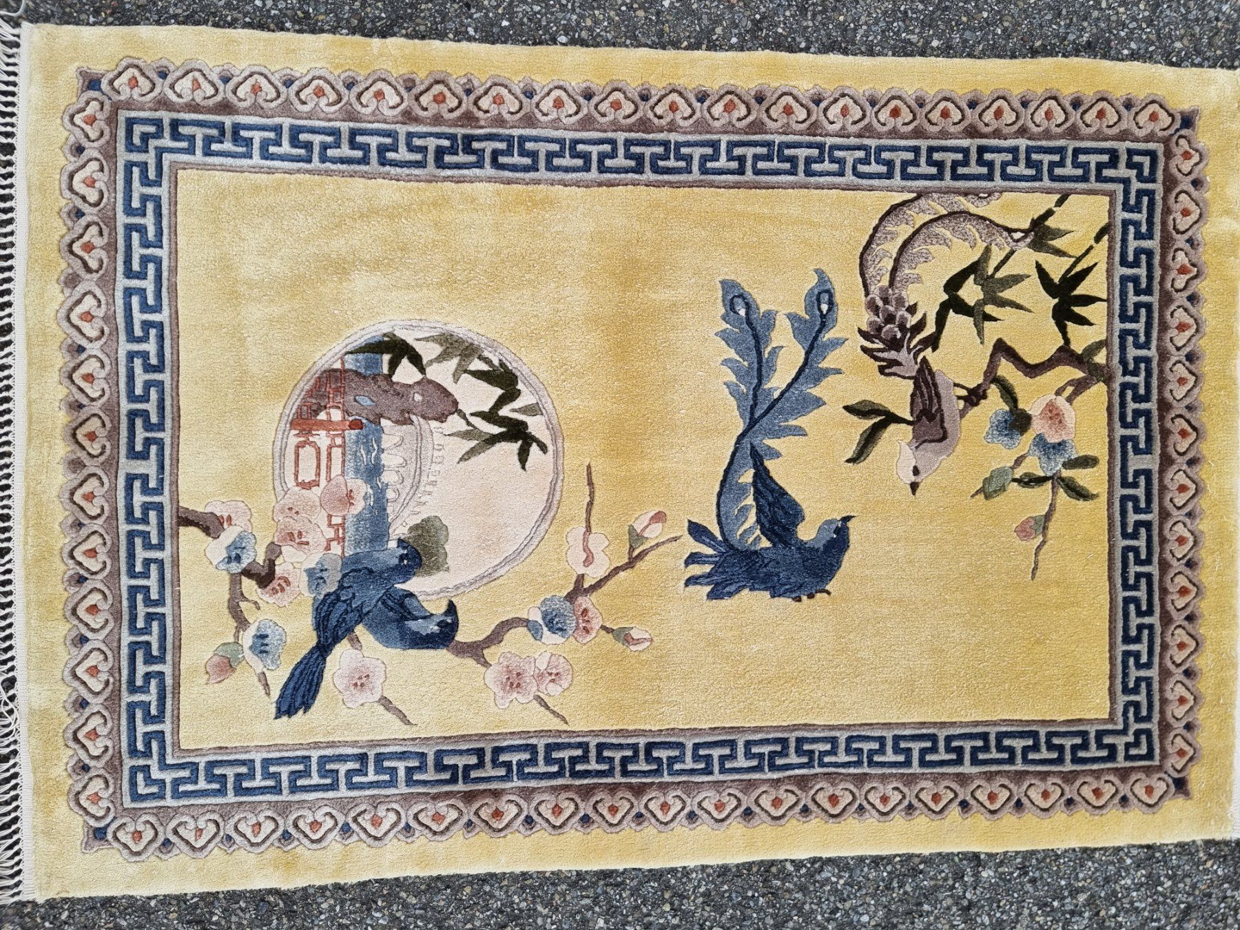Tapis: Kleiner Seidenteppich Handgeknüpft – D'occasion à Olten par OrientDeko 2
