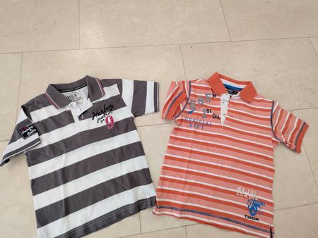 2 Poloshirts Grösse 116 cm guter Zustand