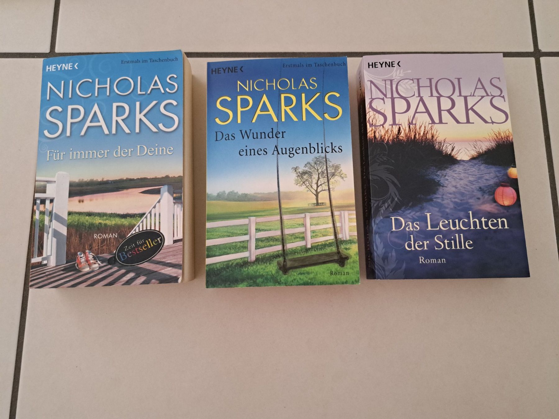 Libri: 3 Nicholas Sparks Romane – Usato da Buochs venduto da Ricola95