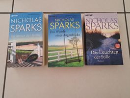 3 Nicholas Sparks Romane