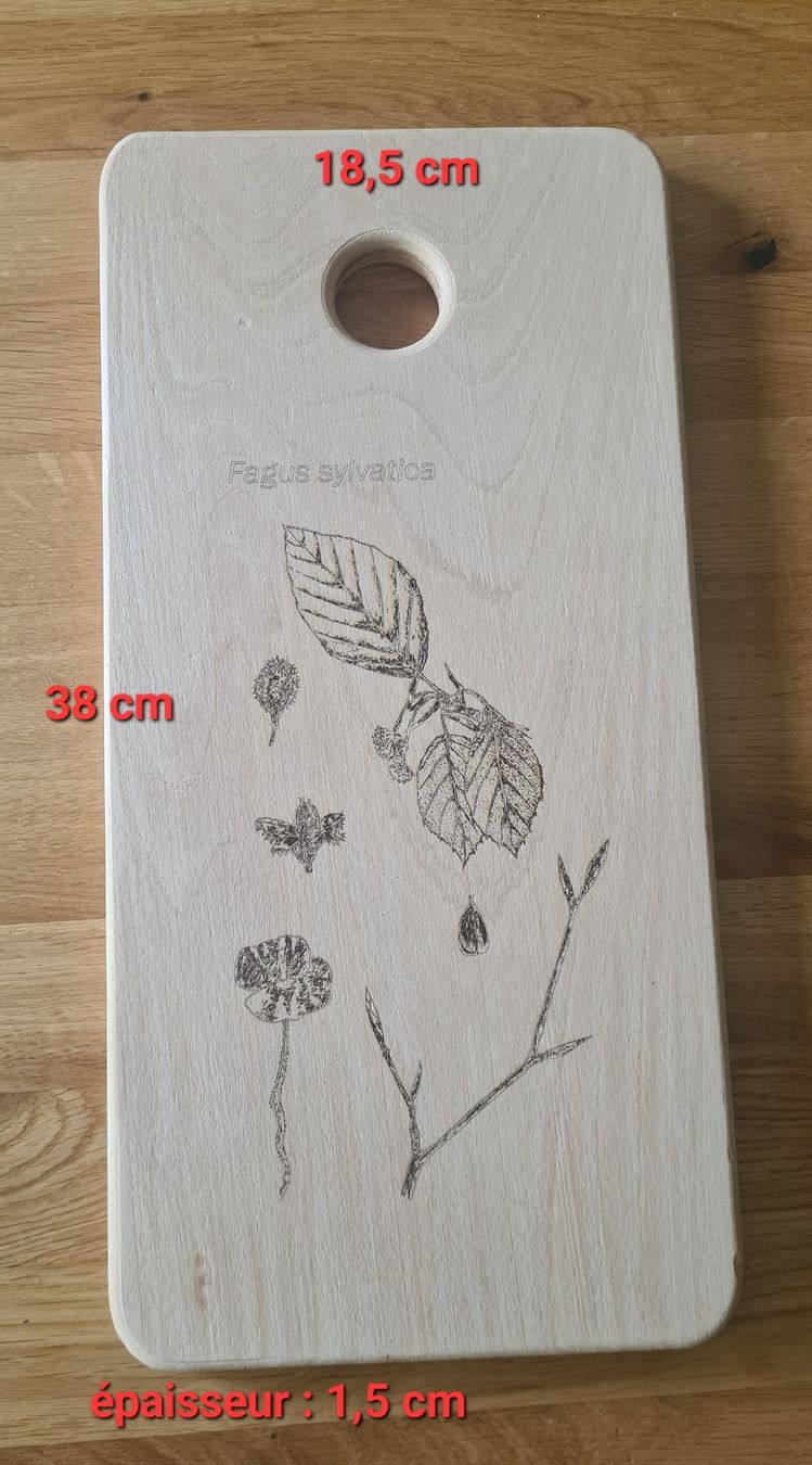 Servierplatten: planche à découper en bois – Neu und originalverpackt aus Corbeyrier von hel_t5mq