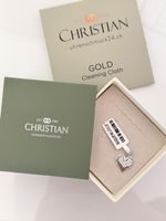 Herzanhänger 750/18 K Weissgold mit Zirkonia
