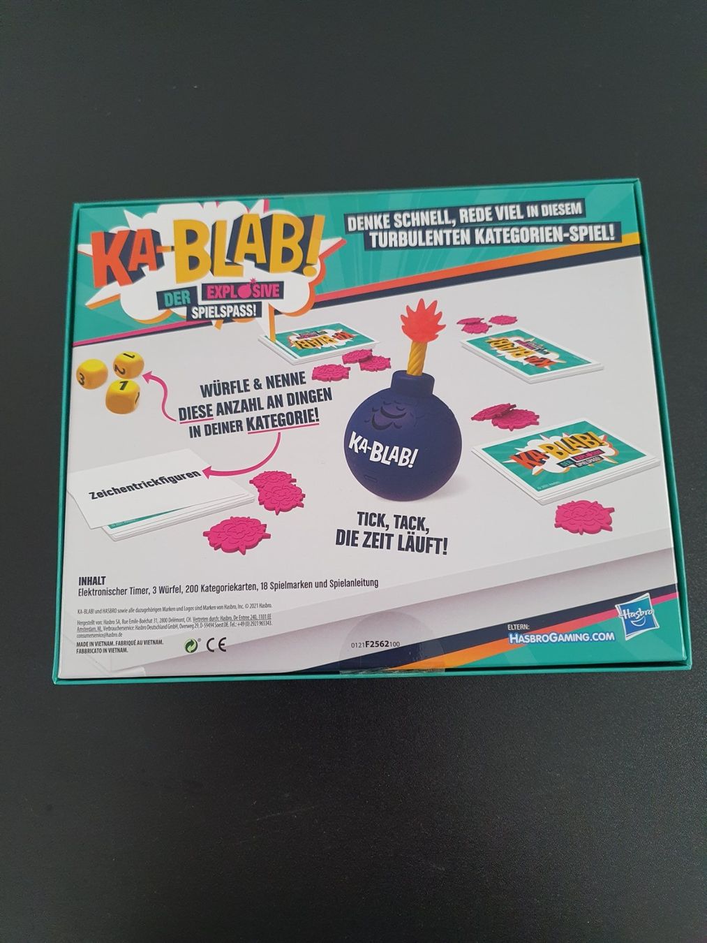 Hasbro Giochi: Neu - Hasbro - Ka-Blab – Nuovo e nell'imballaggio originale da Dagmersellen venduto da Jarsetz_Restposten 1
