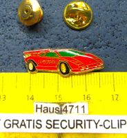 LAMBORGHINI COUNTACH ROT AUTO PIN GLASIERT