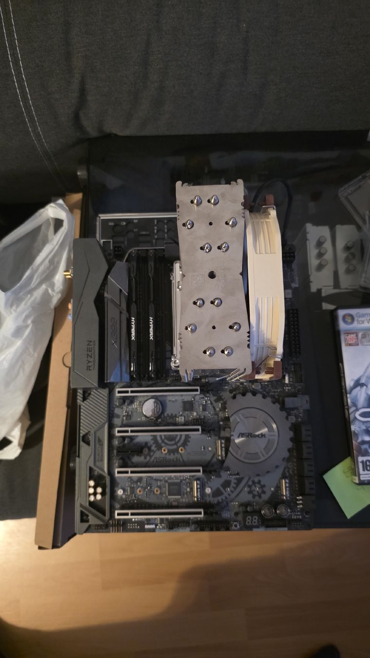 Amd Elektronikbauteile: AMD Threadripper 1950X + 32GB + Mb + cooler – Gebraucht aus Unterägeri von Merzp