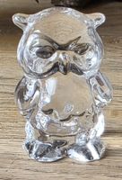 Eulefigur krystallglas vom Princess House siehe Foto 
