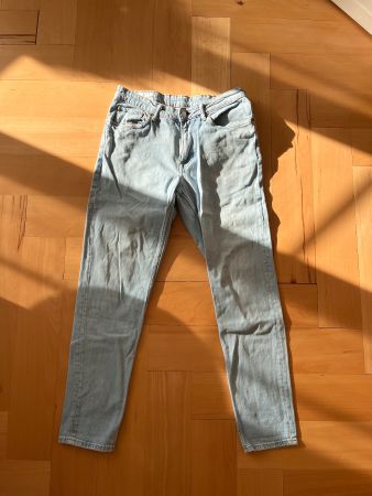 Regular Tapered Jeans, hellblau