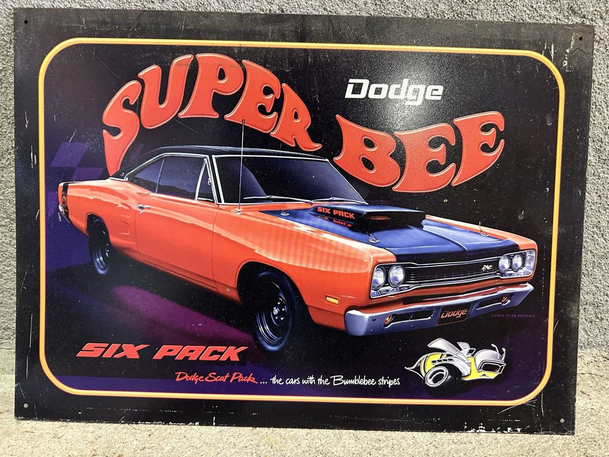 Insegne: Dodge super bee six pack mopar – Nuovo (secondo la descrizione) da Reinach AG venduto da rares75