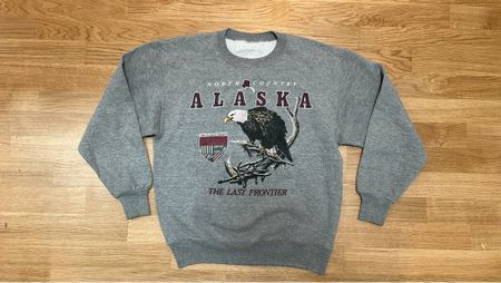 Retro Pullover ALASKA NORTH COUNTRY Herren Grösse M