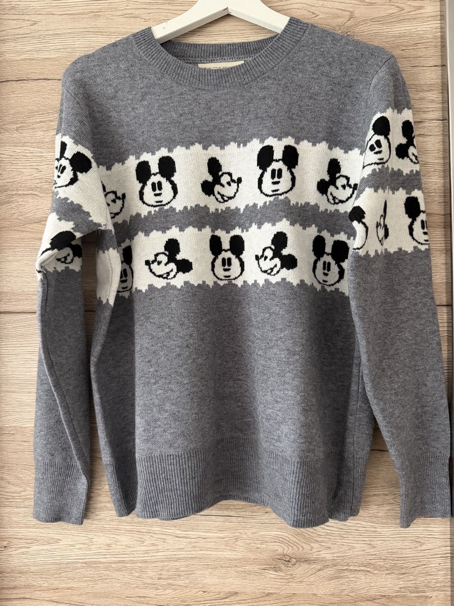 Maglioni & Felpe: Grauer Mickey Mouse Pullover für Damen - Grösse XL – Nuovo (secondo la descrizione) da Au ZH venduto da FMRF